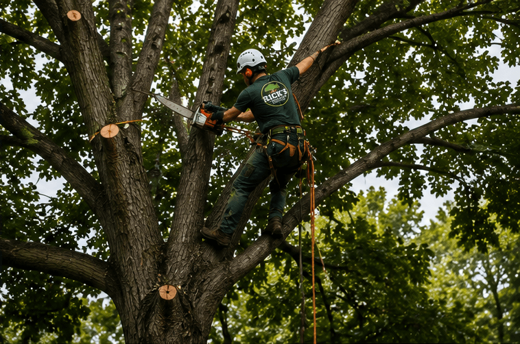 Professional tree trimming and pruning